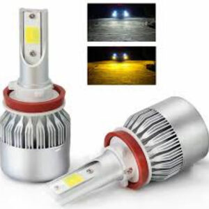 FOCO LED 9006 6000K 3 COLORES BLANCO/AMARILLO/CALIDA C6 PAR