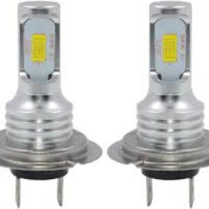 FOCO LED H7 ANTINIEBLA NEGRO ALUMINIO 6000K PAR